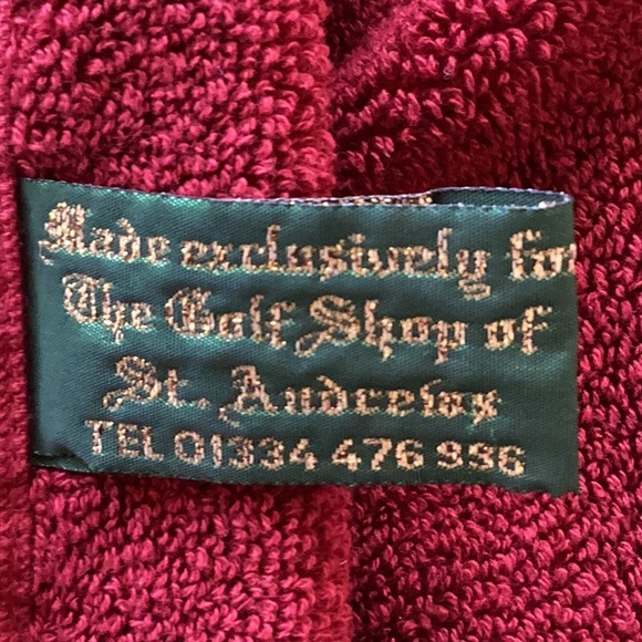 Golf Towel Authentic St Andrew’s Scotland - Picture 3 of 5